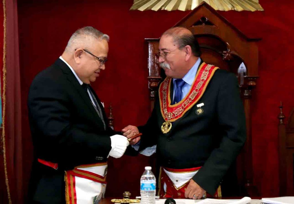 Carlos Humberto Cervera Aguirre, Izq. y Marco Alvarado Vargas, der.