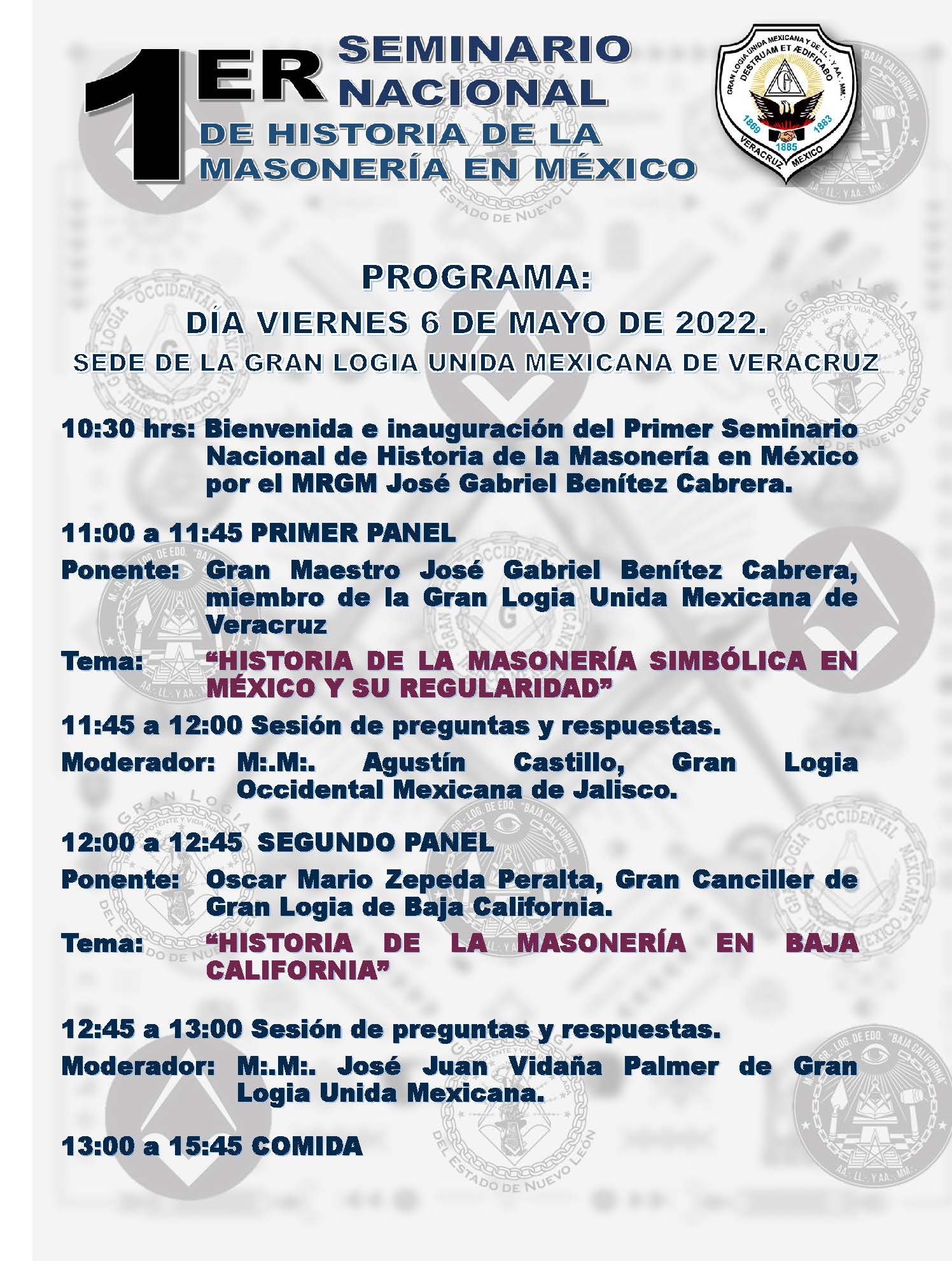 INVITACION SEMINARIO MASONERIA 12 feb 22  V2 Página 1
